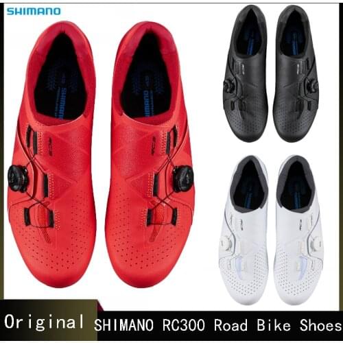 New SHIMANO SH-RC300 RC3 RC300 Glass Fiber Reinforced Nylon Bottom Road Bike Bicycle Self-locking Cycling ShoesLock Shoes
