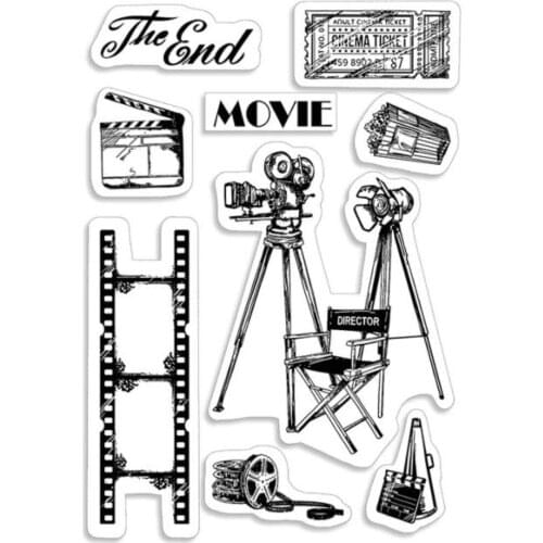 Photograph Clear Stamp Transparent seal for DIY scrapbooking/Card Making c649