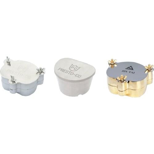 Dental Lab Product Denture Brass Flask Denture Duplicator Flask for Acrylic Processing Dentures