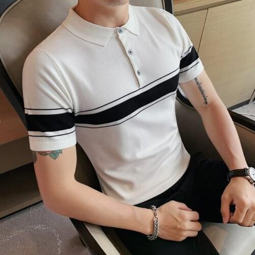 Sunwang Mens Striped T-shirts