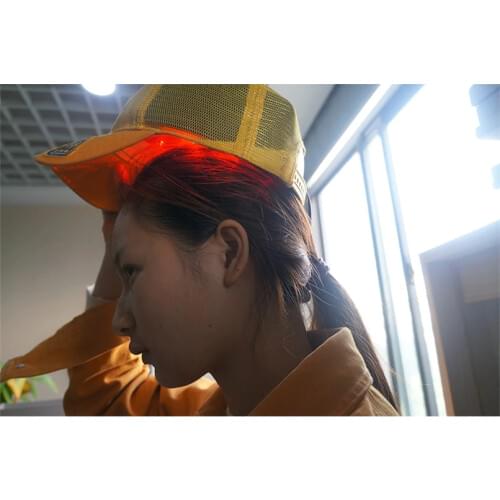 Red Light Therapy Massage Cap Scalp Stimulate Physiotherapy Infrared Ray Laser Cap for Hair Growth Anti Hair Loss Brush