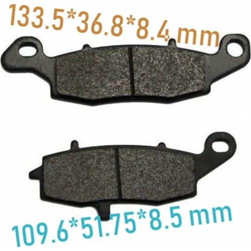 Motorcycle Brake Pad for Kawasaki VN200 BJ250 ER-6F ER-6N ER650 Versys 650 LE650 Z750 ZR750 ZR-7 EJ800 VN800 VN900 Drifter