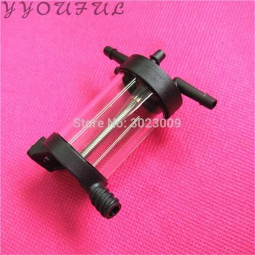 Outdoor large format printer glass bottle ink air butter breaker flask for Gongzheng Spectra Polaris PQ512 head ink filter 2pcs