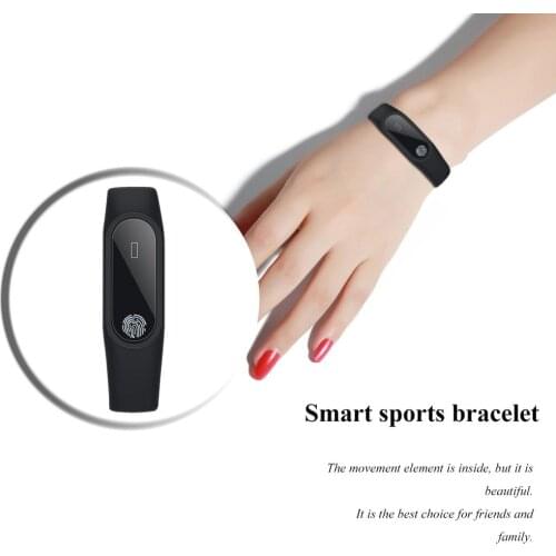 Sleep Smart Horloge IP67 M2 Fitness Horloge OLED Horloge Smart Touch Screen BT 4.0 Fitness Armband Tracker Hartslagmeter