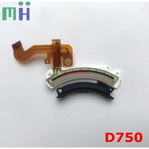 Second-hand Mirror Box Lens aperture control induce magnetic stripe F-F0 PCB UNIT For Nikon D750 camera repair parts