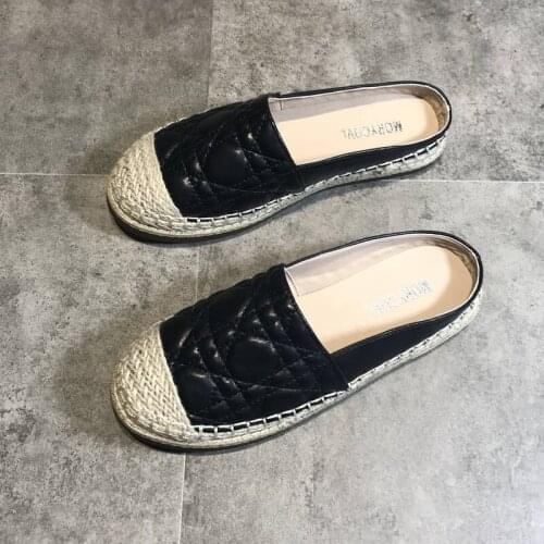 Womens flat shoes 2021 spring new fashion women fisherman baotou slippers leisure soft sole loafers zapatos de mujer zapatos