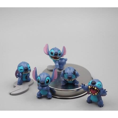 15piece 2.5cm-3cm Lilo and Stitch the cute stitch microlandschaft figures toys Lovely cartoon stitch model toys