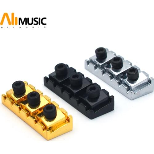 2PC 42MM Guitar Tremolo Bridge Locking Nut 1-11/16" Chrome