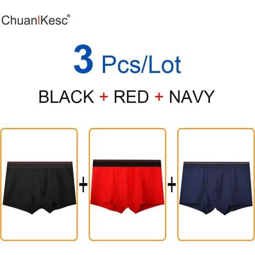 3 pcs/lot Mens boxer pants youth sports underpants pure cotton sweat absorbing big u-pouch sexy boys underpants