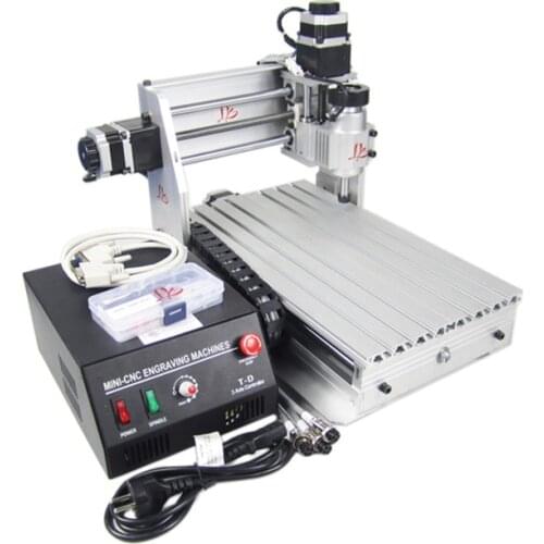 3020 T-DJ Mini milling machine 3 axis CNC router lathe wood pcb plastic working