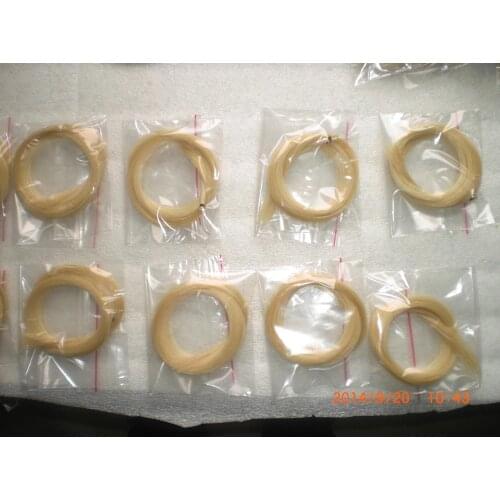 8 Hanks White Stallion Violin Bow hair 6 grams 32 inches horse hair