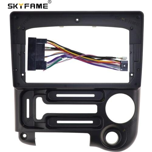 SKYFAME Car Frame Cable For Hyundai Santro 2006-2015 Screen Dask Kit Fascia Frame
