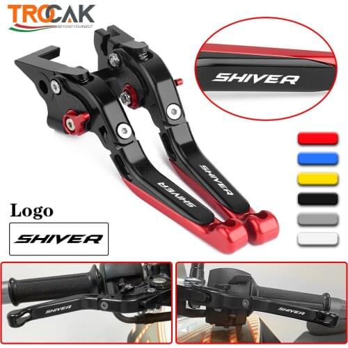 CNC Adjustable Folding Motorcycle Brake Clutch Levers For Aprilia SHIVER 750 2016 2017 SHIVER 900 2017 2018 Brake Clutch Levers