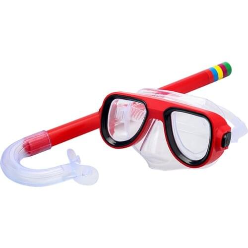 Child Diving Glasses Swimming Scuba Snorkel Swim Waterproof Mask Glass Swimming Goggles Swimming Fins Swimming Accessories