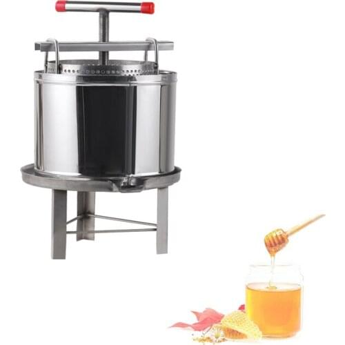 Beekeeping Tool Manual Mesh Honey Wax Press Machine Bee Wax Presser Machine Honey Press Bucket Beeswax machine beeswax squeezer