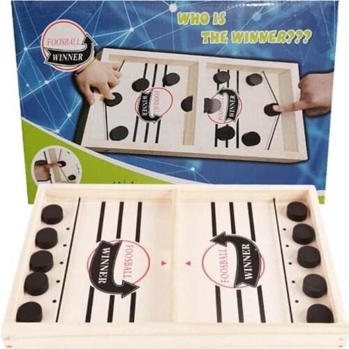 Parent-child Interactive Toy Family Catapult Chess Games Table Hockey Game Fast Sling Puck Game Ice Hockey Games For Children