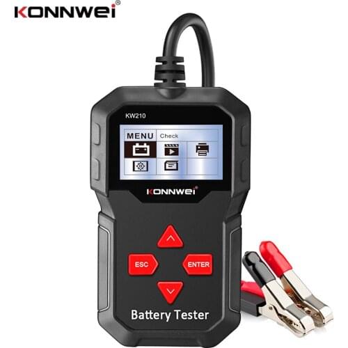 KONNWEI KW210 Auto Battery Analyzer For All 12V Cars