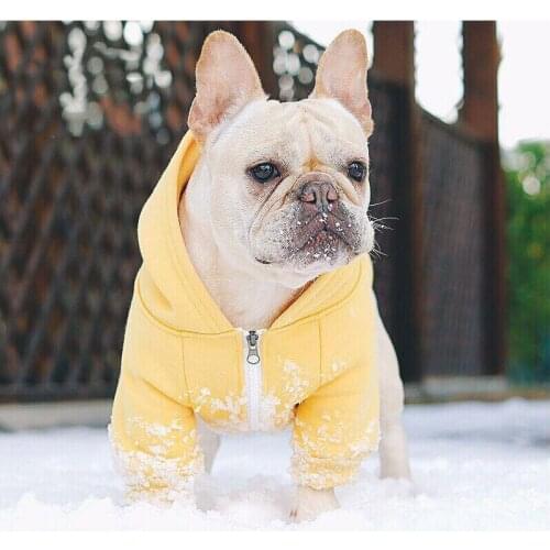 Cute Dog Hoodie Pet Dog Clothes For Dogs Coat Jacket Cotton Ropa Perro French Bulldog Clothing For Dogs Pet Clothing Pug Costume