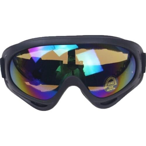 Motorcycle Glasses Snowboard Men Women Sports Windproof Eyewear Motocross Riot Control Downhill Bike Ski Goggles CE Approved