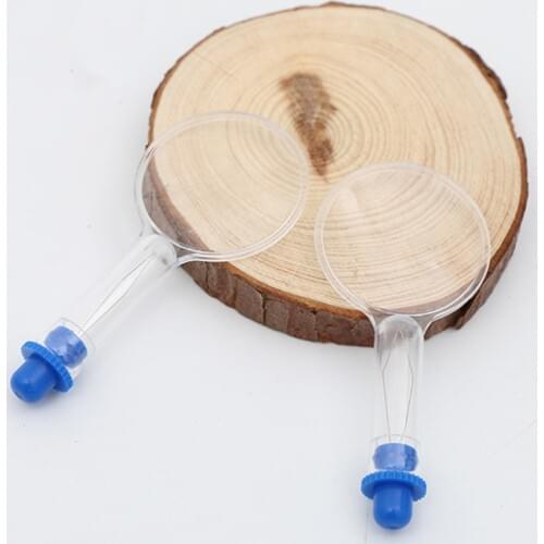 2 pcs Plastic Magnifier and Needle Threader Bow Wire Insert Craft Tool Sewing Machines Needle Threader DIY Sewing Accessories