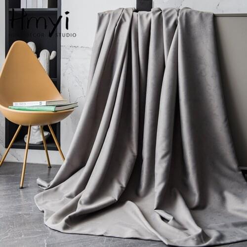 Modern Thick Blackout Curtains for Living Room Window Curtains for Bedroom Luxury Curtains High Shading Finished Drapes Blinds