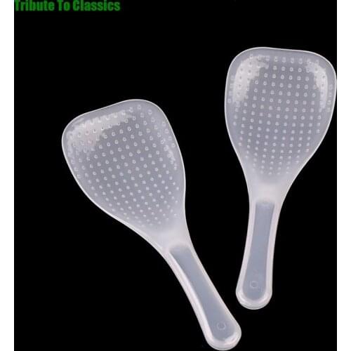 2pcs Special Kitchen Tool Non Stick ABS Rice Spoon Soup Ladle Tableware Dinnerware Rice Cooker Kitchen Spoons