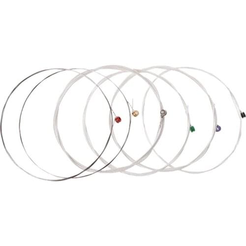 TX620-S 6PCS 010-047 Inch Acoustic Guitar Strings Anti-Rust Extra Light Tension