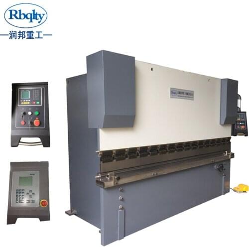 WC67K-100T/4000 Hydraulic CNC metal sheet press brake