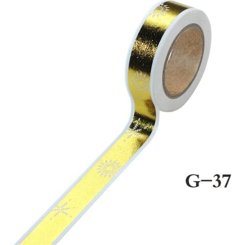 15mmx10m Chives glitter tapes color Dividing Stickers border masking adhesive paper washi tape DIY Scrapbooking Hand account