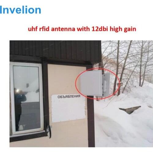 2pcs/lot high gain 12dbi Circular polarization UHF RFID antenna long range 10-15m for warehouse asset inventory/sports timing