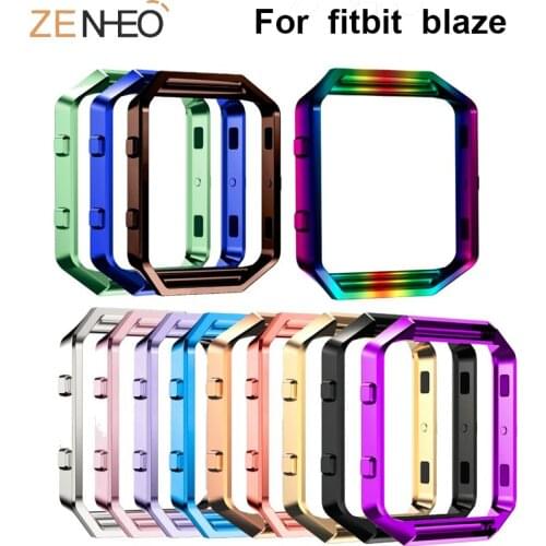 Colorful PC Wristband Screen Protection Bezel For fitbit blaze Replacement Smart Barcelet new Protector Shell watch accessioes