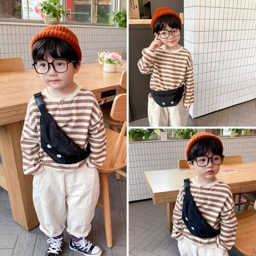 Child Waist Bag Boy Chest pack Trend Belt Bags High Capacity Kidney Funny Bags Girl Banana Bags Teens Crossbody Pack Fanny pack