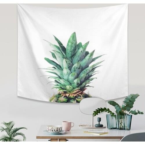 European Tapestry Bedroom Decor Macrame Wall Hanging Pineapple Plant Decoration Wall Tapestry Customized Home Accessorizes