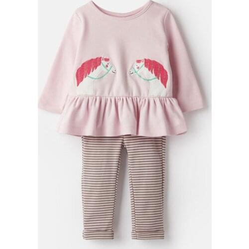 Brand Quality Cotton T-shirt Leggings Pants Tracksuit for Children Suit Infant Kids Girls Clothing Sets Baby Girl Clothes Outfit
