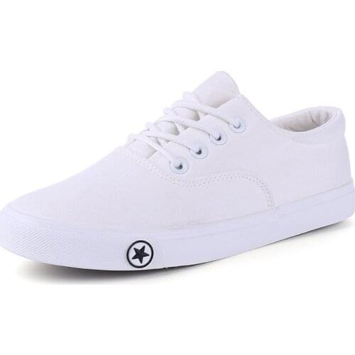 Summer Casual Mens Canvas Shoes Breathable White Mens Trainers Shoes All-match Korean Male Casual Shoes Sneakers
