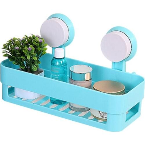 Wall Strong Sucker Cosmetic Storage Racks The Wall Hook Makeup Storage Box Toothpaste Toothbrush Storage Shelves
