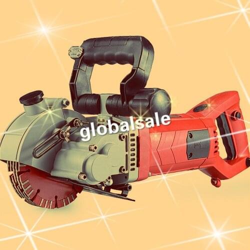 FREE SHIPPING Z1E-TB-125A Electric Wall Chaser Machine Stone Concrete Groove Line Cutting Slotting Machine With 121mm Saw Blade