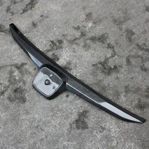 For Honda 8th Civic FA1 2009 2010 2011 Real Carbon fiber Front Grill Mesh Grille Molding Trim