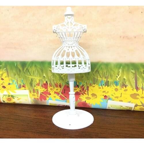 1 Pcs Doll Accessories Display Holder Dress Clothes Gown Mannequin Model Stand For Doll Girls Play DIY Toy clothes design Sewing