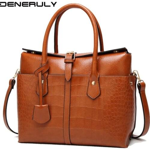 Luxury Handbags Women Bags Designer High Quality Leather Tote Bag High Capacity Crossbody Bags Women Black Leather Shoulder Bag