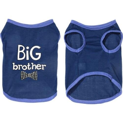 Cute Bow Printed Vest Pet Dog Clothes For Small Dogs Summer Pets T-shirt Puppy Dog Cat Clothing Pet Shirt Pug Apparel Hot Sell