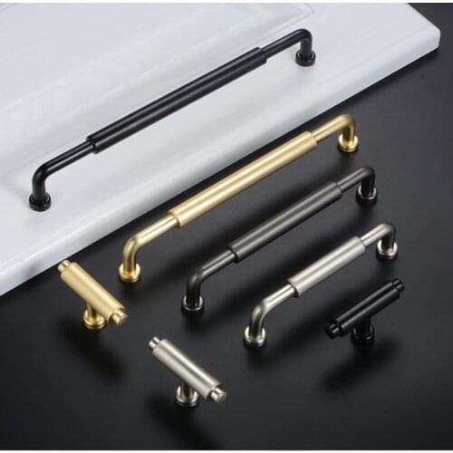 Modern Minimalist Door-handle Wardrobe Handle Modern Minimalist Cabinet Pull Nordic Long Cabinet Drawer Cabinet Handle Furniture