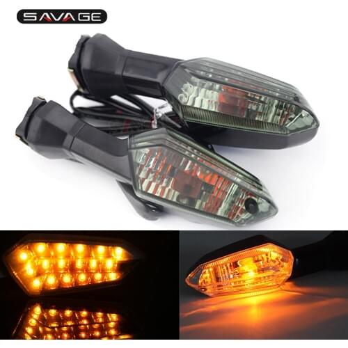 LED Turn Signals For KAWASAKI Versys KLE 650 2015 Accessories KLZ 1000 2017 Motorcycle Blinker Front Rear ZRX 1200 2018 Bulb