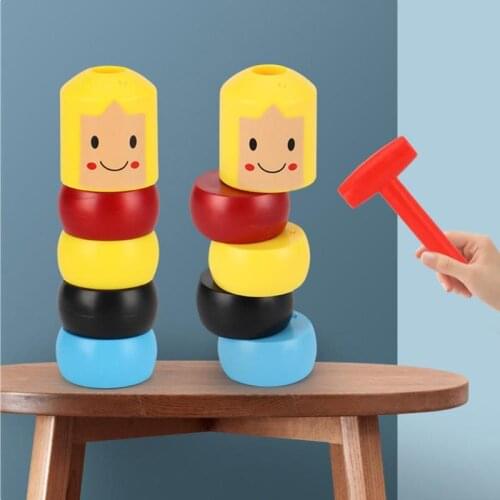 Magic Tricks Immortal Daruma Unbreakable Man Stage Magic Props Novelty Toys Skillful Design and Exquisite Appearance