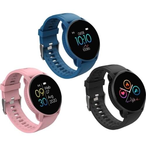 W9 Smart Watch Wristband Fitness Tracker Bracelet Band Health Tracking Heart Rate Blood Pressure Monitor IP67 Waterproof