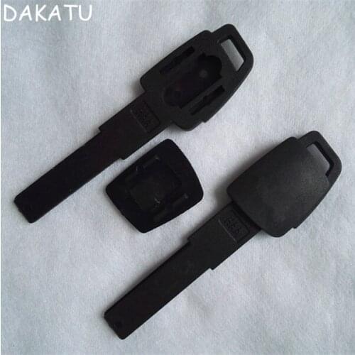 DAKATU Plastic Emergency Spare Key for Audi A6L.A6.A4L.A3.A8 Smart Key Blade SHELL
