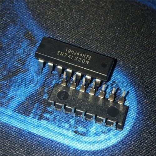 10PCS/LOT SN74LS20N DIP-14 HD74LS20P DIP14 HD74LS20 DIP 74LS20 SN74LS20 new and original IC In Stock
