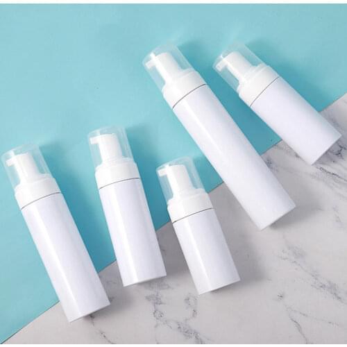 100/120/150/200/250ml Portable Foaming Pump bottle Plastic Empty Travel Bottle soap dispenser pump Shampoo Lotion bottle