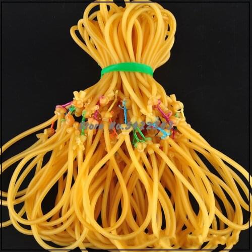 3/5pcs Outdoor Elastic Bungee Rubber Band for Fishing Shooting Slingshot Catapult Replacement Use on Fishing Harppon