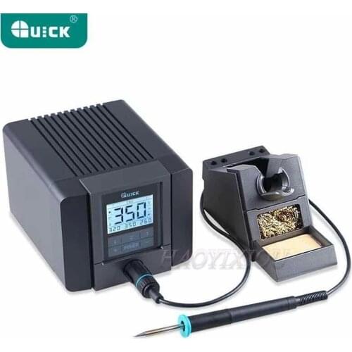 QUICK TS1200A 120W Lead-Free Soldering Station Intelligent Electric Soldering Iron ESD Safe BGA Rework Station Fast Heating